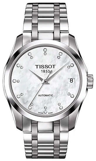 Tissot Couturier Lady Automatic Diamonds T0352071111600