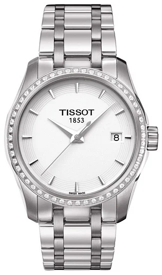Tissot Couturier Lady Quartz Diamonds T0352106101100