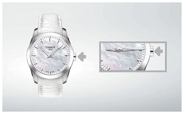 Tissot Couturier Lady Quartz Secret Date T035.246.16.111.00