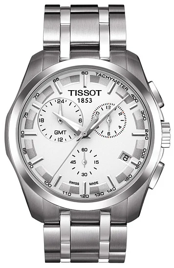 Tissot Couturier Quartz Chrono GMT T0354391103100