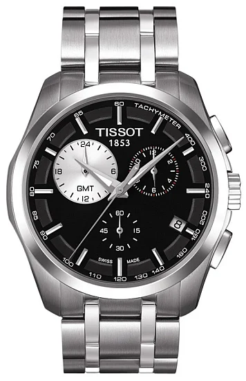Tissot Couturier Quartz Chrono GMT T0354391105100