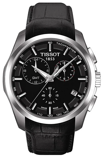 Tissot Couturier Quartz Chrono GMT T0354391605100