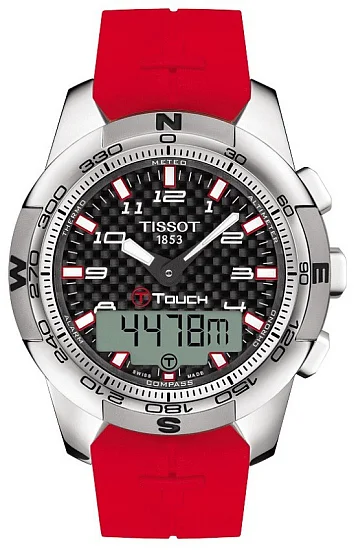 Tissot T-Touch II Polished Titanium 6 Nations Special Edition T0474204720703