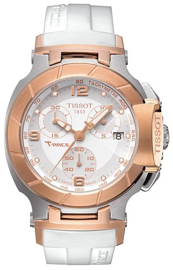 Tissot T-Race Lady Quartz Chrono PVD Diamonds T0482172701601