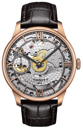 Tissot T-Complication Chemin des Tourelles Skeleton PVD T0994053641800