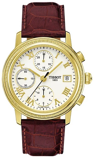 Tissot Bridgeport Gold Gent Chrono Automatic Valjoux T71346513