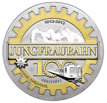 Tissot Pocket Watch Mechanical Jungfraubahn T82.8.410.33