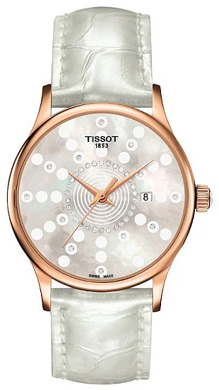 Tissot Rose Dream Lady Quartz Diamonds 18k T9142107611601
