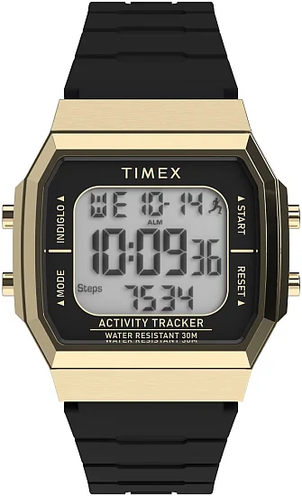 Timex Activity Tracker 40mm Silicone Strap Indiglo TW5M60900