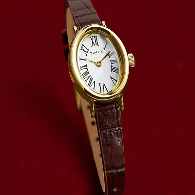 Timex Cavatina 19mm Leather Strap TW2W78500