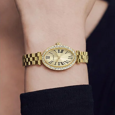 Timex Cavatina 19mm Stainless Steel TW2Y90100