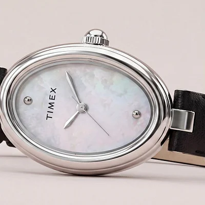 Timex Cavatina Luxe 22mm Leather Strap TW2Y86400
