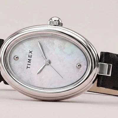 Timex Cavatina Luxe 22mm Leather Strap TW2Y86400