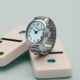 Zdjęcie 2 Timex Cavatina Mini 16mm Stainless Steel Ring Watch TW2Y77200