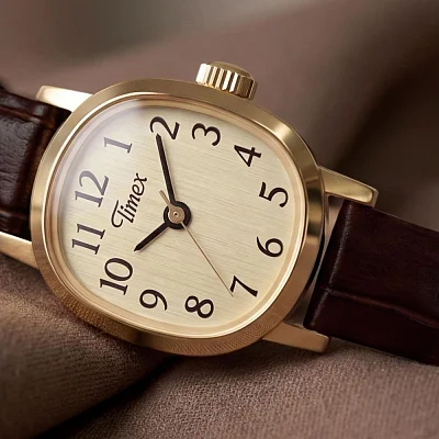 Timex Cavatina Mini 17mm Leather Strap TW2Y87700
