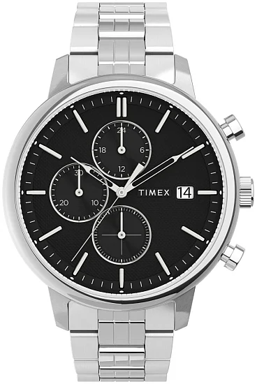 Timex Chicago Chronograph 45mm Stainless Steel Bracelet TW2V01600