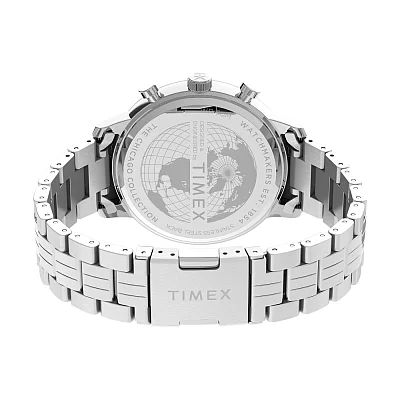 Timex Chicago Chronograph 45mm Stainless Steel Bracelet TW2V01600