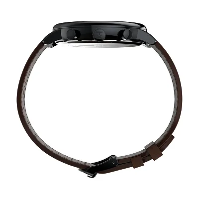 Timex Chicago Chronograph 45mm Leather Strap TW2W13200