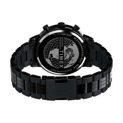 Timex Chicago Chronograph 45mm Stainless Steel Bracelet TW2W13400