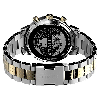 Timex Chicago Chronograph 45mm Stainless Steel Bracelet TW2W13300
