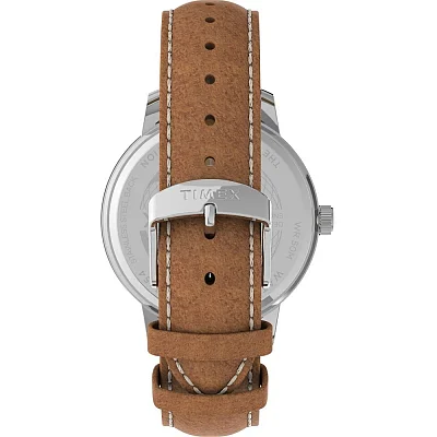 Timex Chicago Day-Date 45mm Leather Strap TW2V29000