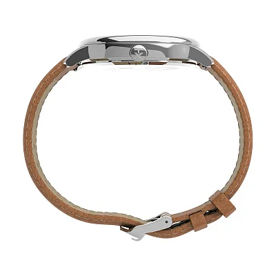Timex Chicago Day-Date 45mm Leather Strap TW2V28900