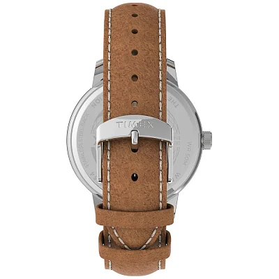 Timex Chicago Day-Date 45mm Leather Strap TW2V28900