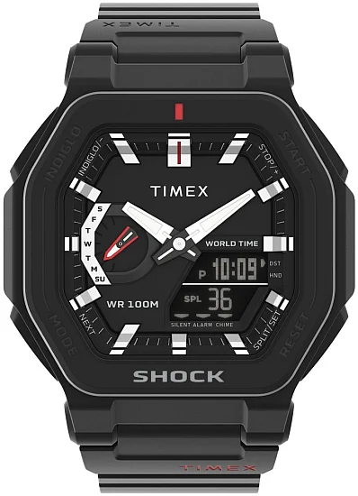 Timex Command Encounter 45mm Sport Resin Strap Indiglo TW2V35600