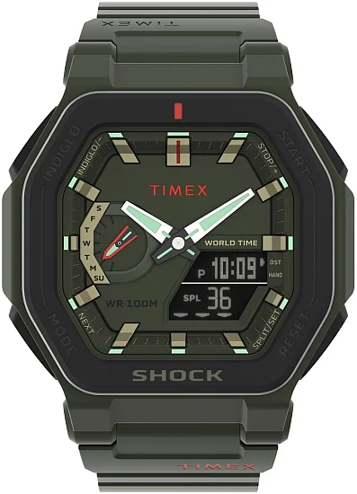 Timex Command Encounter 45mm Sport Resin Strap Indiglo TW2V35400