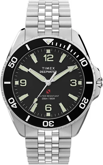 Timex Deepwater Arctic 40mm Stainless Steel Bracelet TW2Y64500
