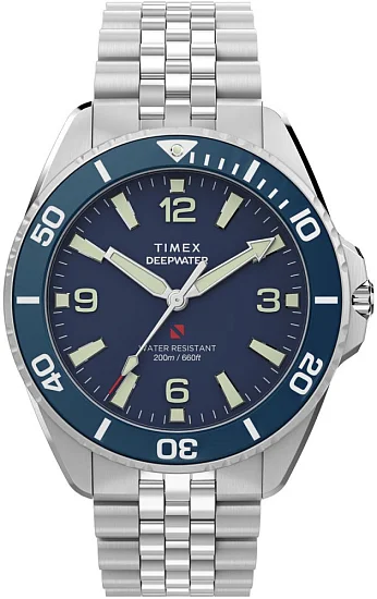 Timex Deepwater Arctic 40mm Stainless Steel Bracelet TW2Y64600