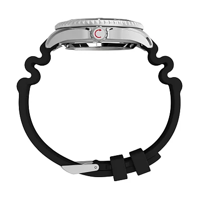 Timex Deepwater Meridian 200 44mm Synthetic Rubber Strap Automatic TW2Y40000