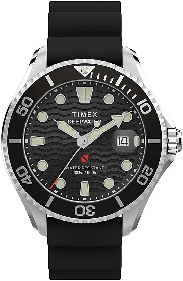 Timex Deepwater Meridian XCF 44mm Synthetic Rubber Strap TW2W81600