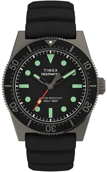 Timex Deepwater Reef 41mm Synthetic Rubber Strap TW2W74700