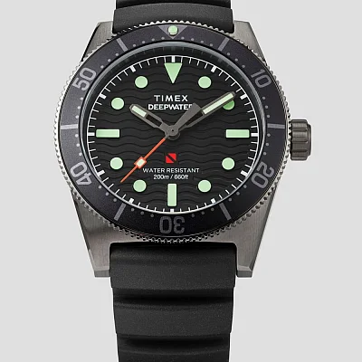 Timex Deepwater Reef 41mm Synthetic Rubber Strap TW2W74700