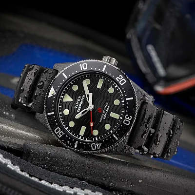 Timex Deepwater Reef XCF 43mm Synthetic Rubber Strap TW2Y02200
