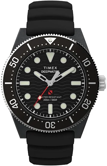 Timex Deepwater Reef XCF 43mm Synthetic Rubber Strap TW2Y02200