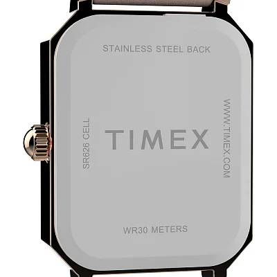 Timex Dress 21mm Leather Strap TW2Y01100
