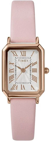 Timex Dress 21mm Leather Strap TW2Y01100