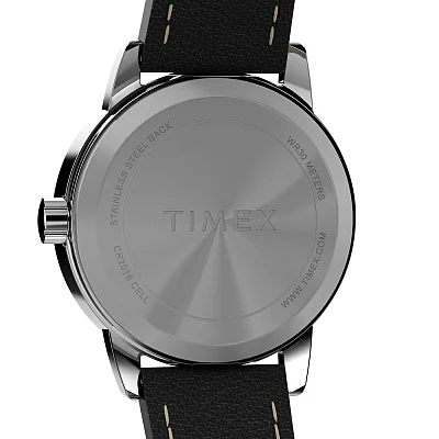 Timex Easy Reader 25mm Leather Strap Indiglo TW2V75300