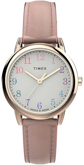 Timex Easy Reader 30mm Eco-Friendly Sustainable Strap Indiglo TW2W32300