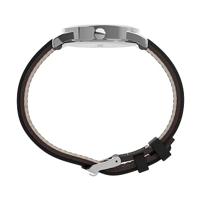 Timex Easy Reader 38mm Leather Strap Indiglo TW2P75600