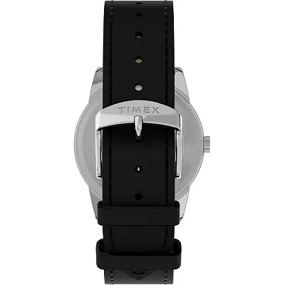Timex Easy Reader 38mm Leather Strap Indiglo TW2Y12800