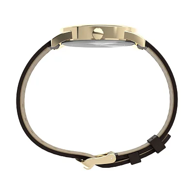 Timex Easy Reader 38mm Leather Strap Indiglo TW2Y12700