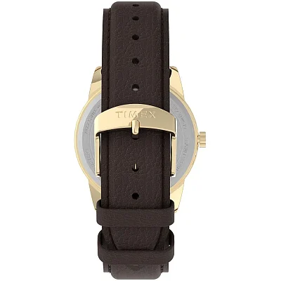 Timex Easy Reader 38mm Leather Strap Indiglo TW2P75800