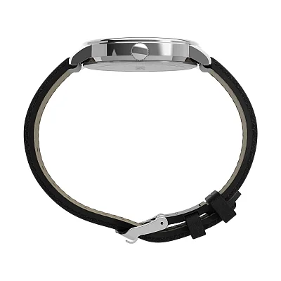 Timex Easy Reader Bold 43mm Leather Strap Indiglo TW2V21400