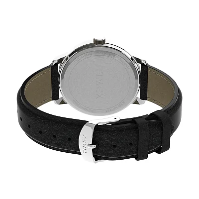 Timex Easy Reader Bold 43mm Leather Strap Indiglo TW2V21400