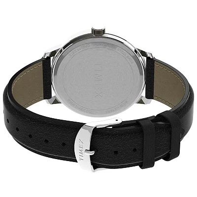 Timex Easy Reader Bold 43mm Leather Strap Indiglo TW2V21200