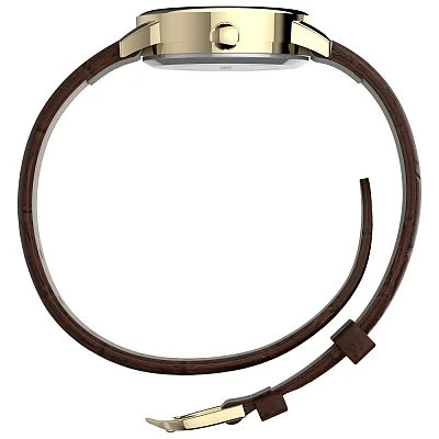 Timex Easy Reader 25mm Leather Strap Indiglo T20071