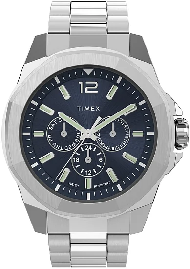 Timex Essex Avenue Multifunction 44mm Stainless Steel Bracelet TW2V43300